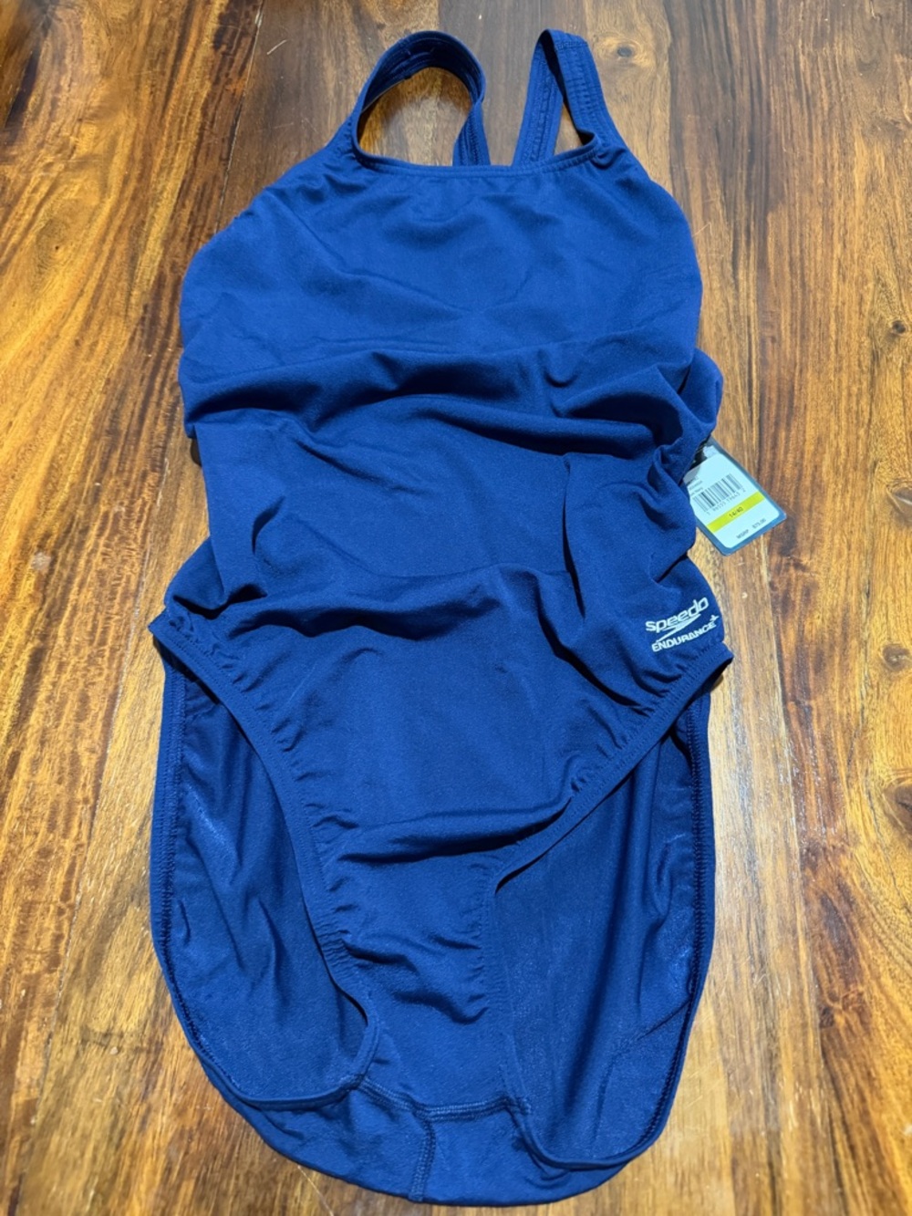 Speedo Endurance women’s  Navy Blue One-Piece Swimsuit 14/40